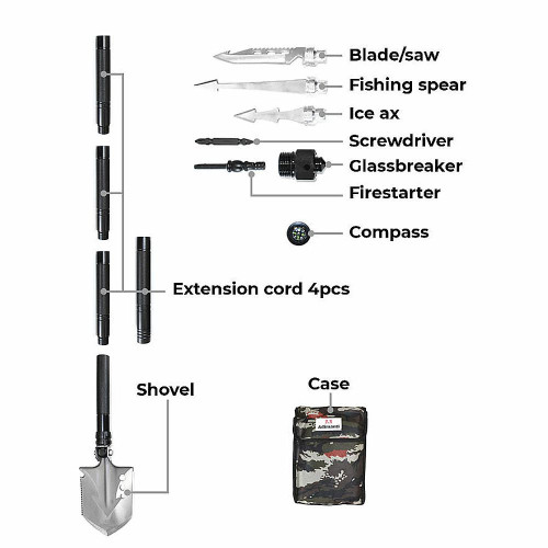 Adimanti HK001 multifunction spade
